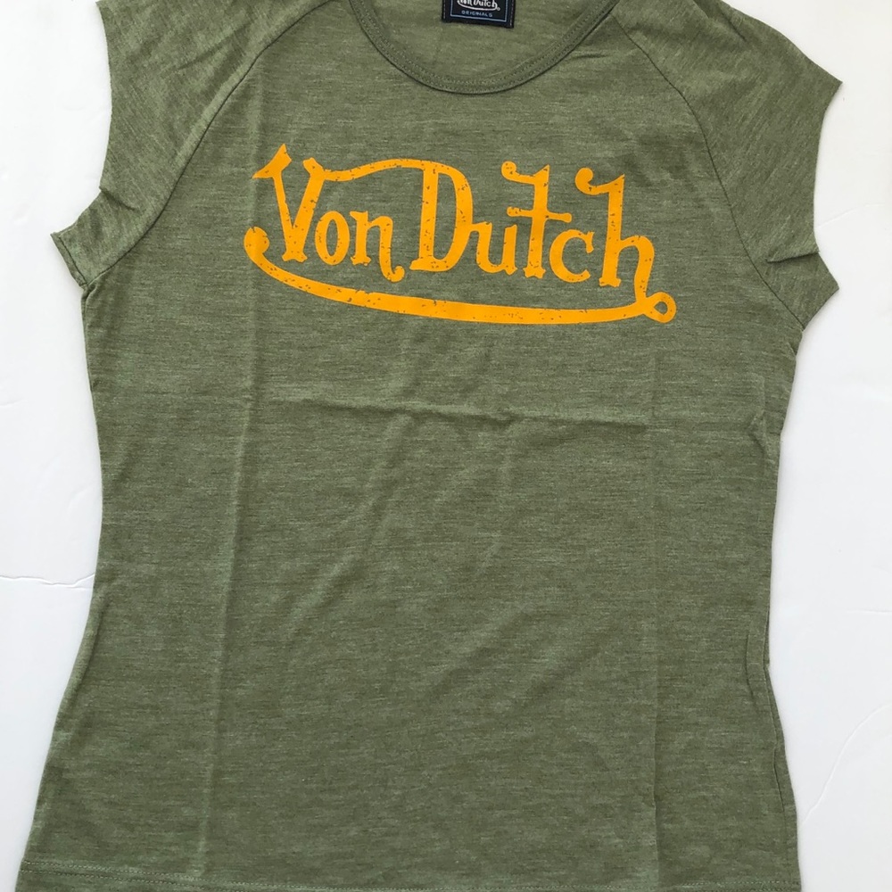 NWT Von Dutch baby tee.